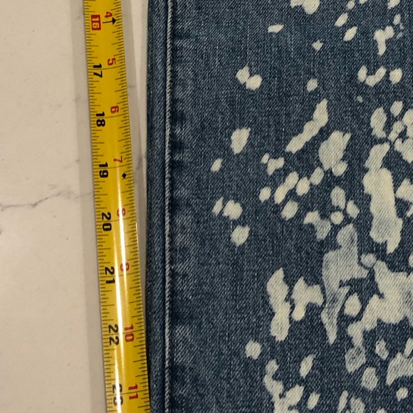 NWT Madewell The Dadjean Denim Jeans Bleached Edition size 27 - Picture 9 of 16